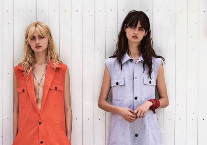 Soles Twins - Elle Magazine