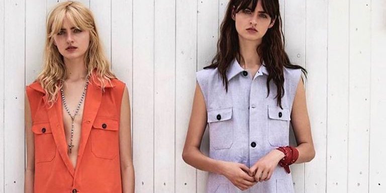 Soles Twins - Elle Magazine